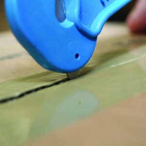 Dispo Lite Food Safe Tapecutter Opening a Box