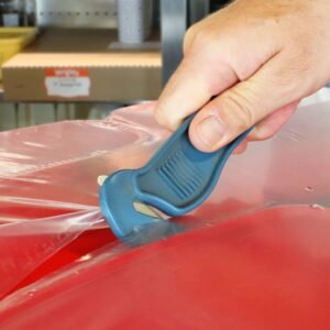 Dispo Lite Food Safe Cutting into Packaging